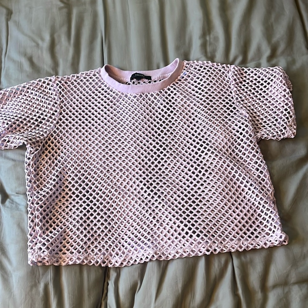 Fish net size L shirt